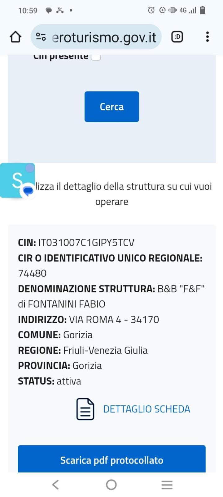 B&B Ff Gorizia Kültér fotó